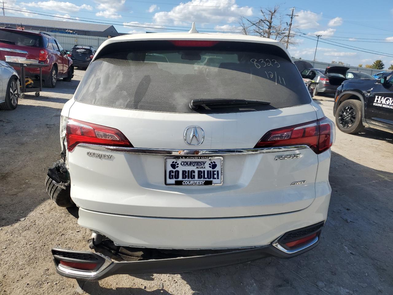 VIN 5J8TB4H3XHL038232 2017 ACURA RDX no.6