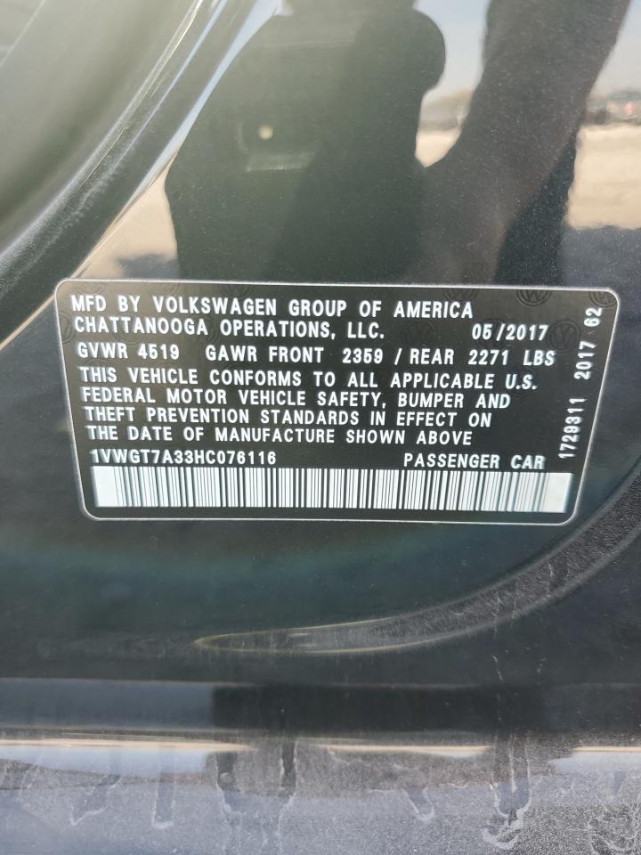 2017 Volkswagen Passat - Image 12
