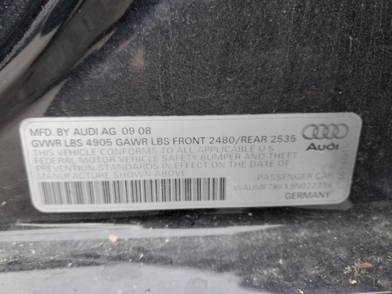 2009 Audi A4 - Image 13