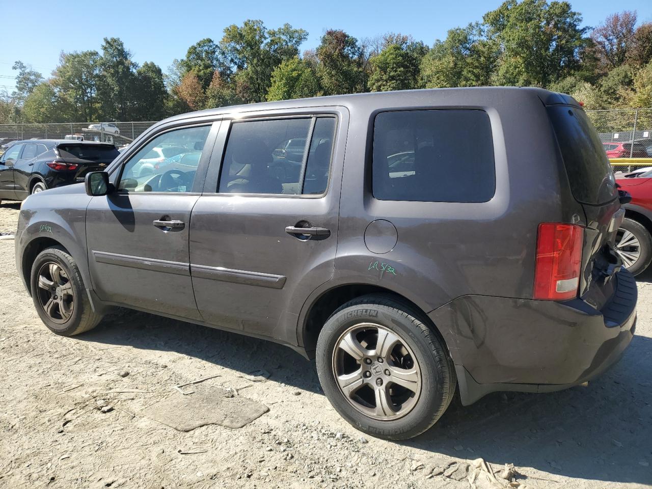 2014 Honda Pilot Exl VIN: 5FNYF4H55EB033139 Lot: 76611334