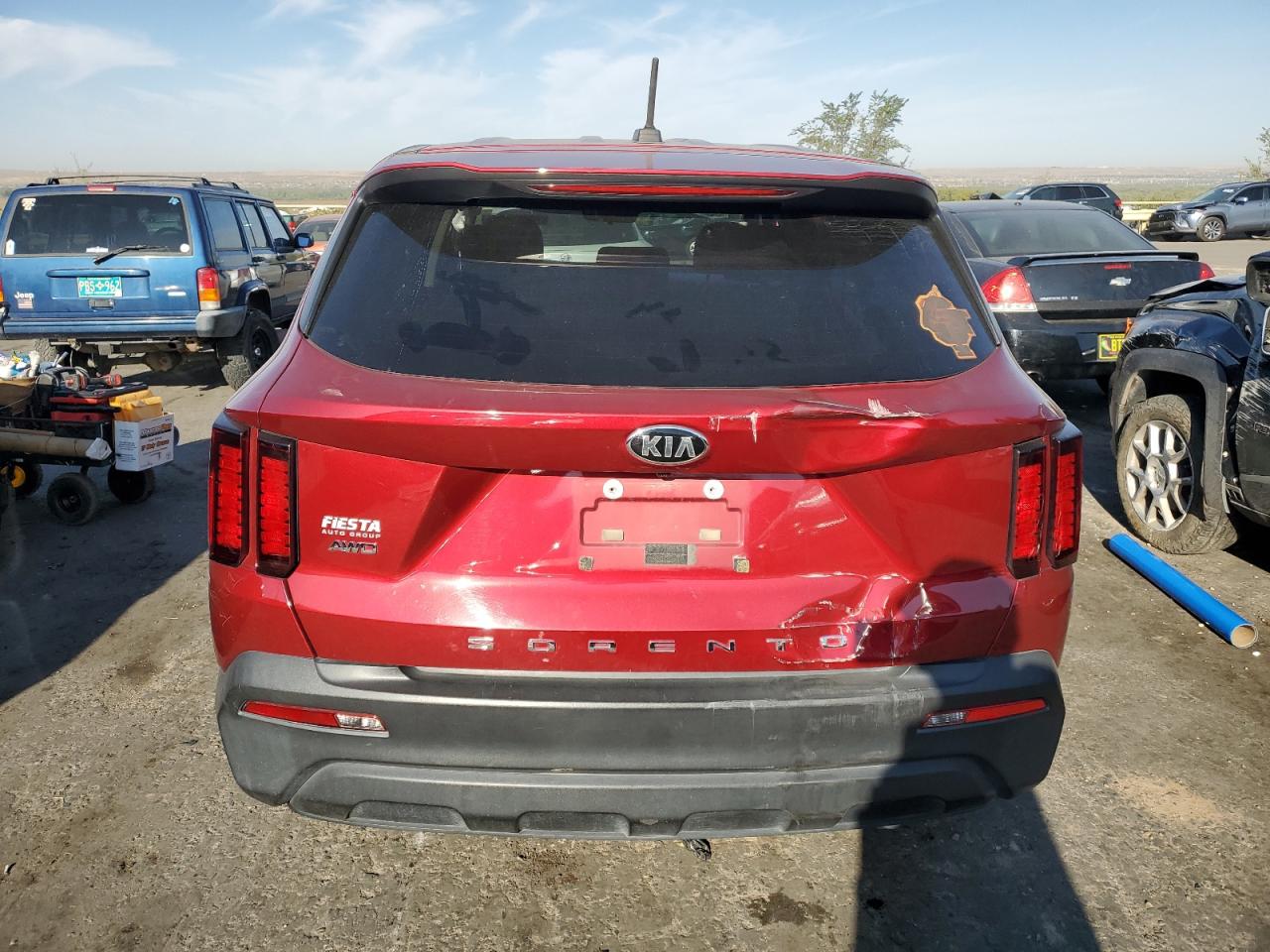 VIN 5XYRGDLC0MG038019 2021 KIA SORENTO no.6