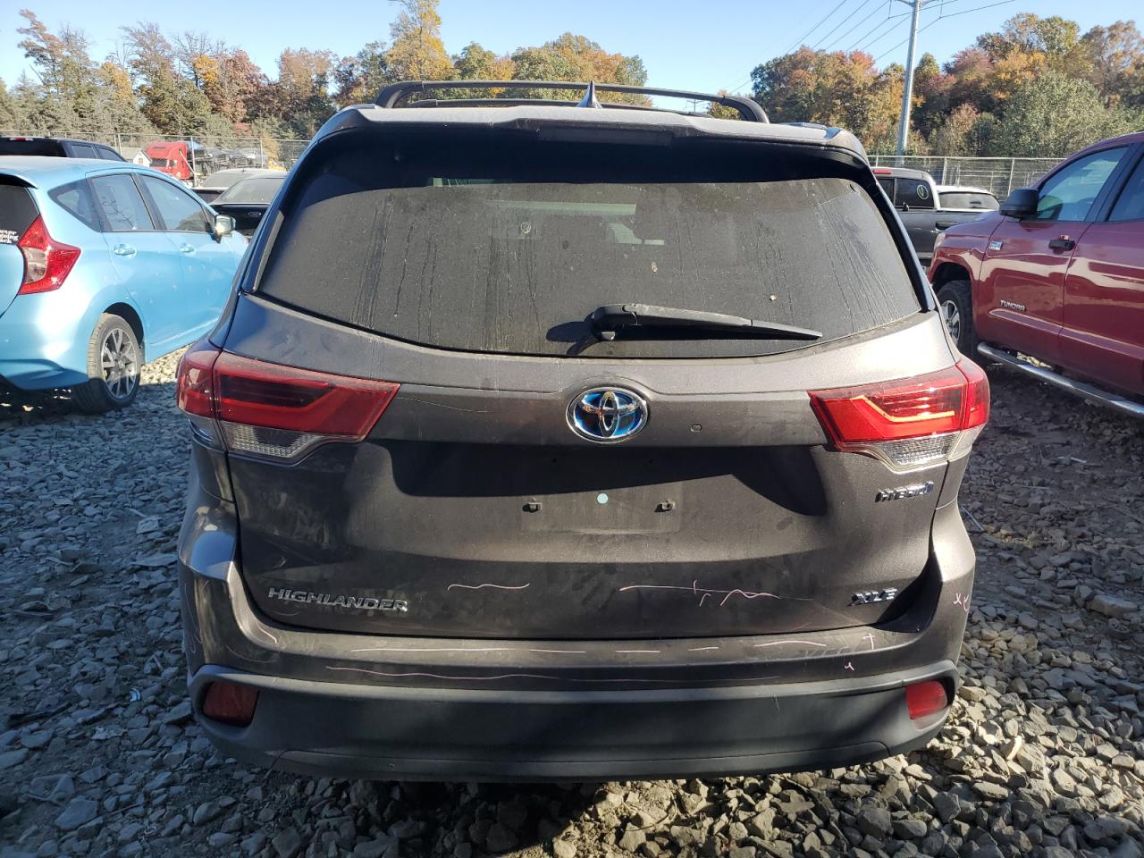 2017 Toyota Highlander Hybrid VIN: 5TDJGRFH2HS026366 Lot: 76106524