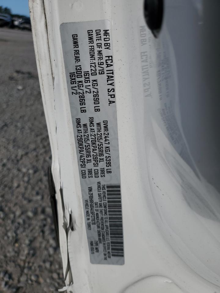 2020 Ram Promaster City VIN: ZFBHRFAB4L6P37878 Lot: 77984964