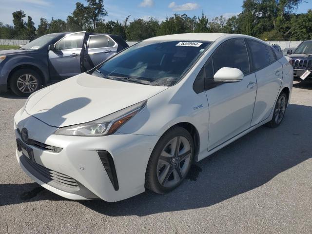  TOYOTA PRIUS 2021 Белы