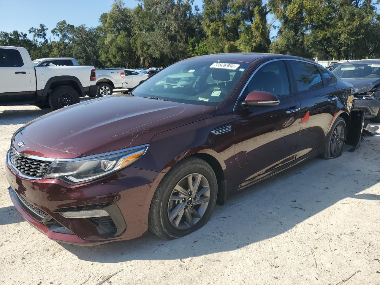 2020 Kia Optima Lx VIN: 5XXGT4L3XLG450728 Lot: 73689964