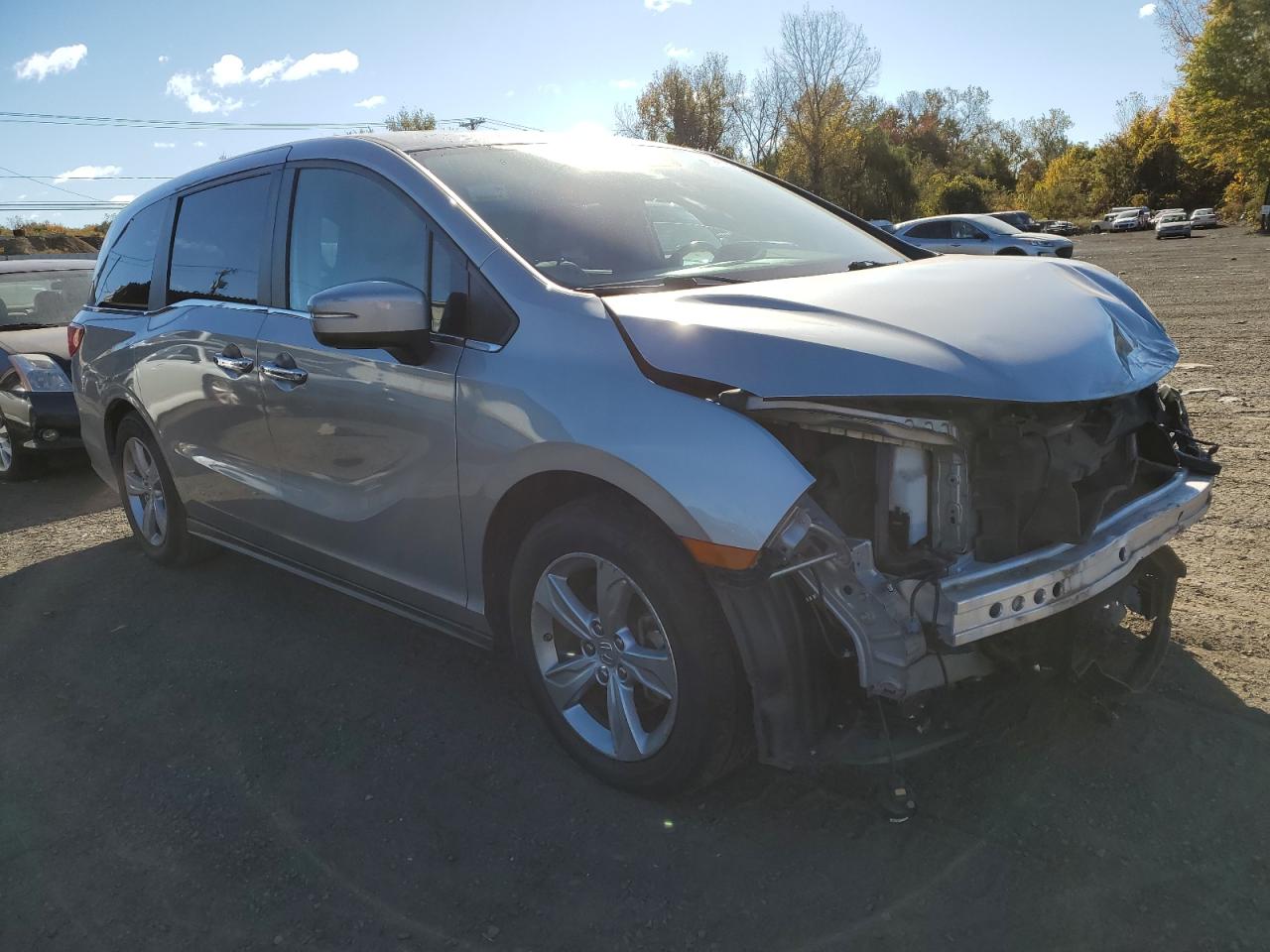 5FNRL6H71JB014172 2018 Honda Odyssey Exl