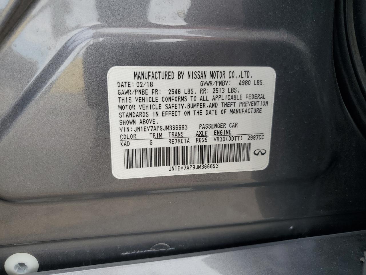 2018 Infiniti Q50 - Image 13