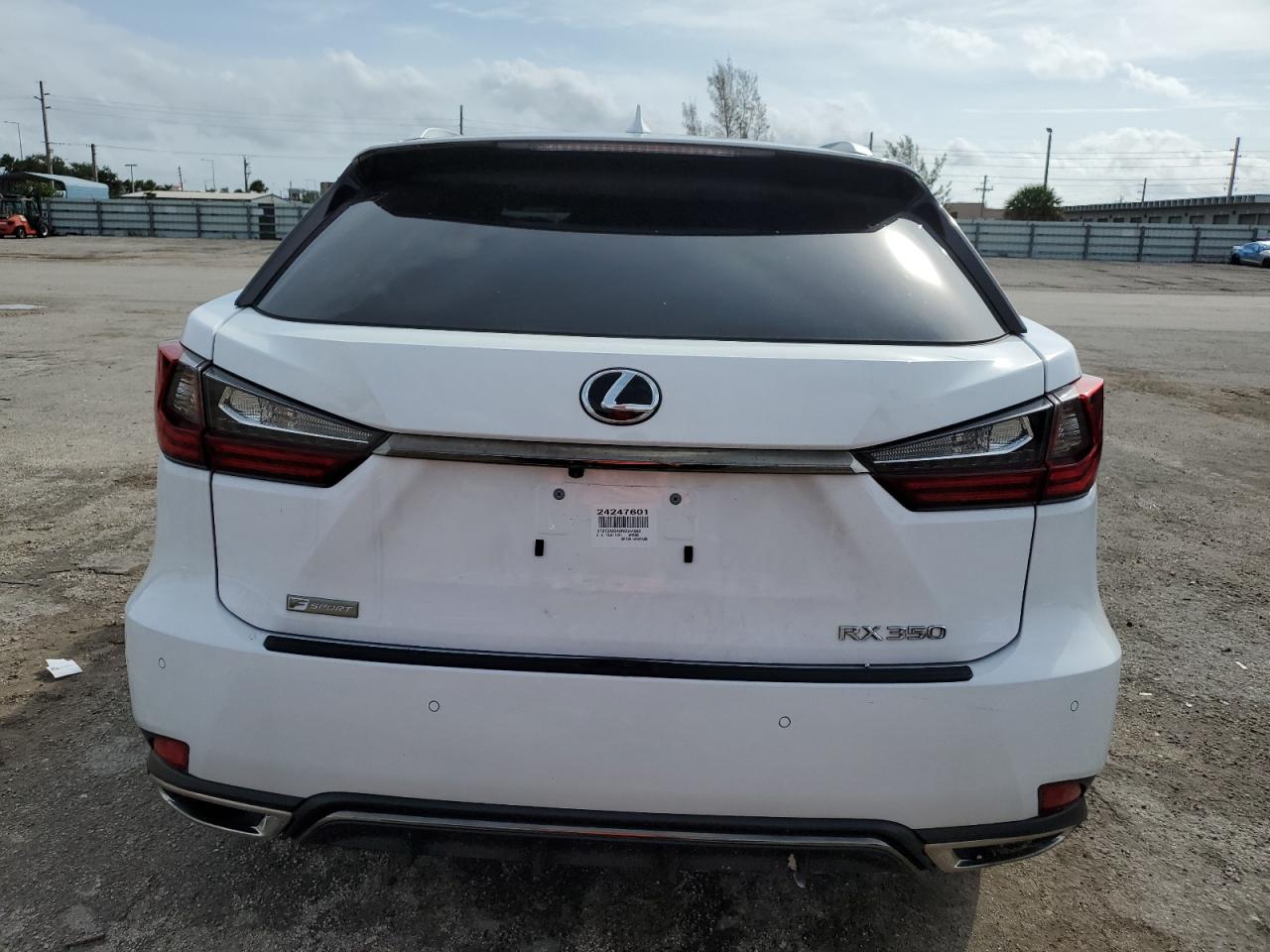 2022 Lexus Rx 350 F Sport VIN: 2T2YZMDA0NC344892 Lot: 74996344