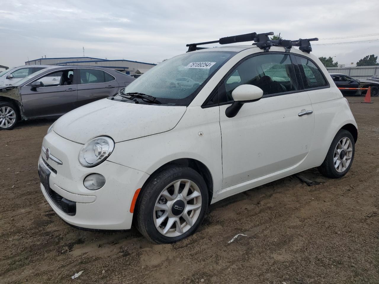 2017 Fiat 500 Pop VIN: 3C3CFFKR0HT524147 Lot: 78189254