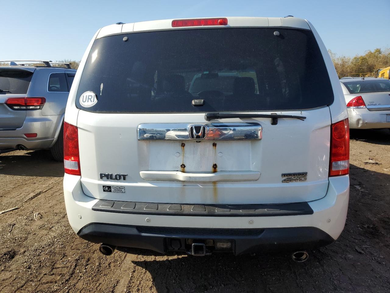 2012 Honda Pilot Touring VIN: 5FNYF4H96CB026930 Lot: 77170494