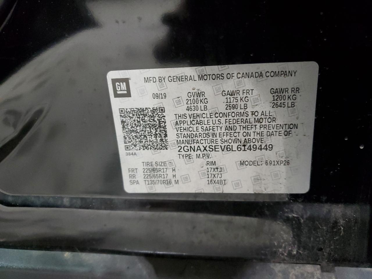 2020 Chevrolet Equinox - Image 13