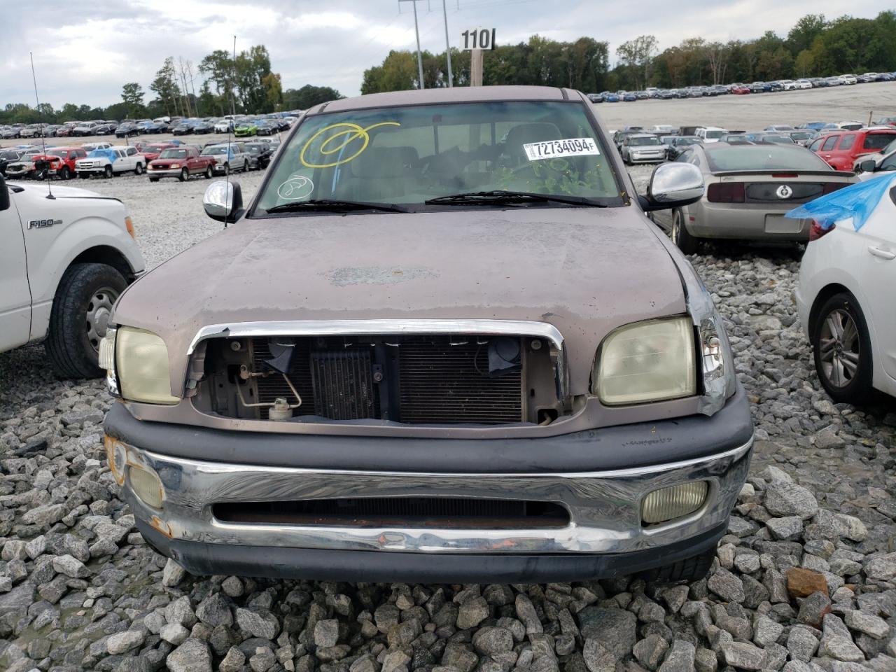 2001 Toyota Tundra Access Cab VIN: 5TBRT34141S187771 Lot: 72734094