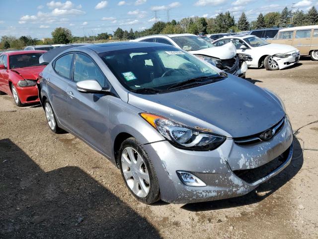  HYUNDAI ELANTRA 2013 Srebrny