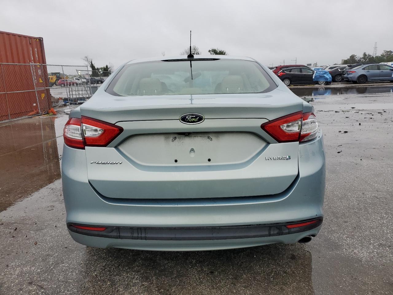 2014 Ford Fusion Se Hybrid VIN: 3FA6P0LU1ER350545 Lot: 74818564