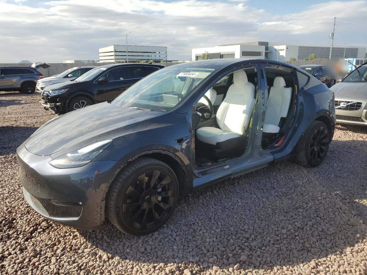 VIN 5YJYGDEE7MF256296 2021 TESLA MODEL Y no.1