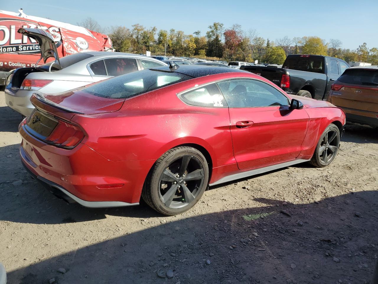 2021 Ford Mustang VIN: 1FA6P8TH5M5117870 Lot: 76878964