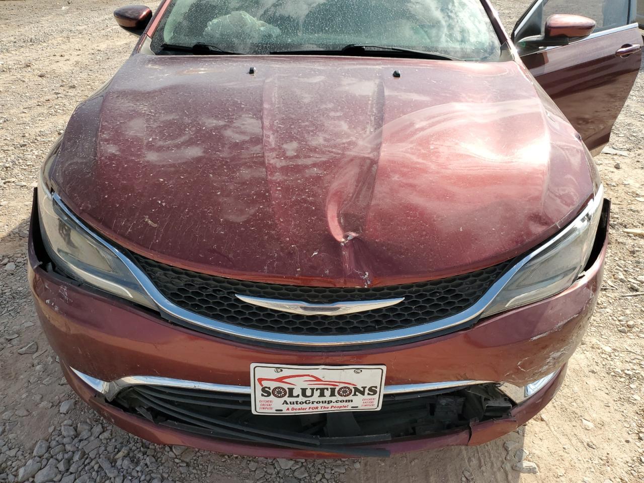 2015 Chrysler 200 Limited VIN: 1C3CCCAB5FN592100 Lot: 75921524