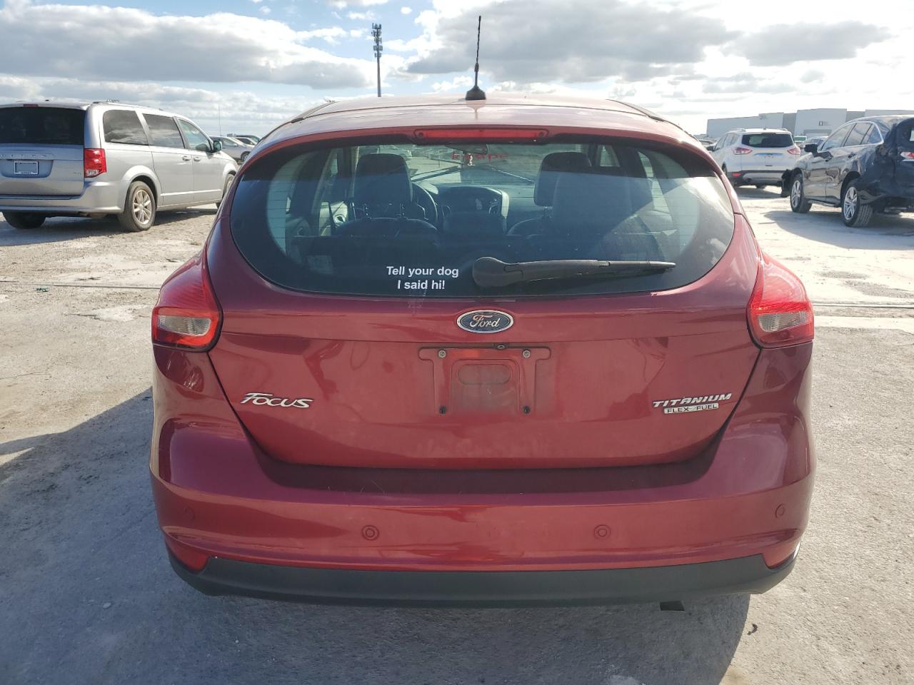 2016 Ford Focus Titanium VIN: 1FADP3N22GL356781 Lot: 76744754