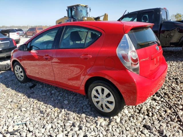  TOYOTA PRIUS 2014 Червоний