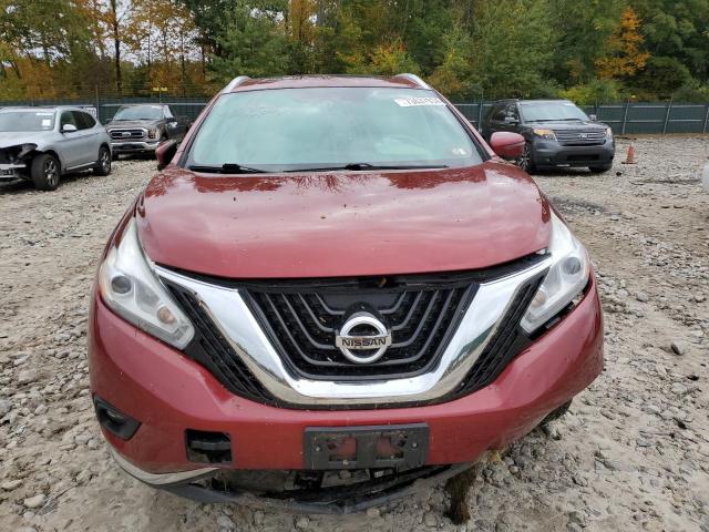  NISSAN MURANO 2017 Red