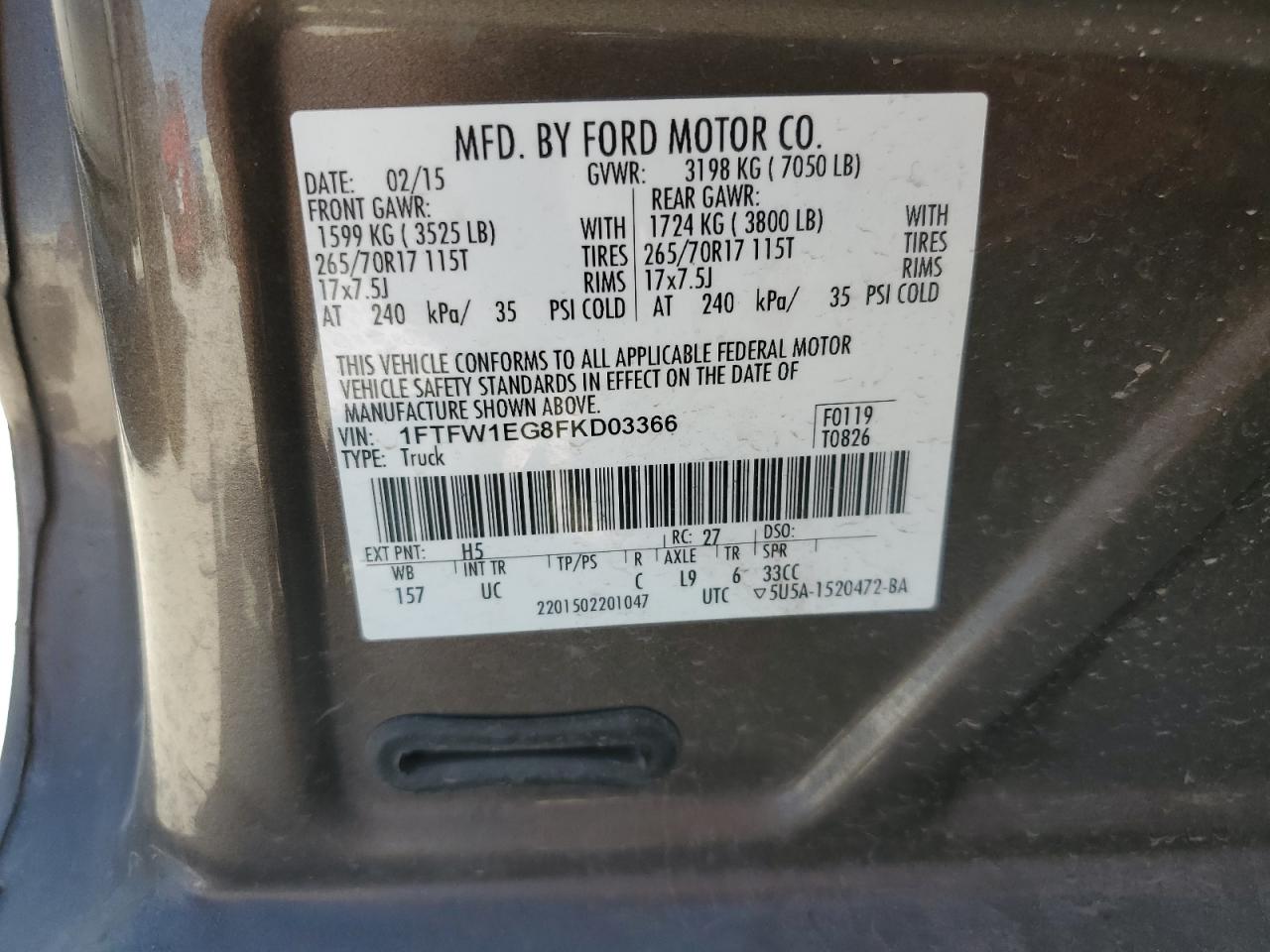 2015 Ford F-150 - Image 14