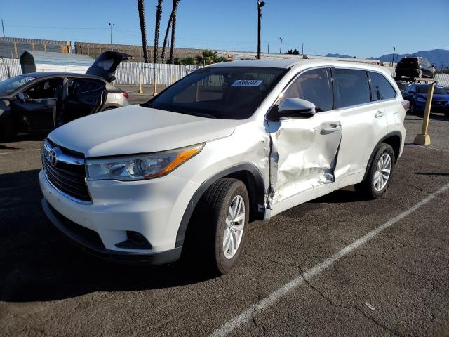 2016 Toyota Highlander Le zu verkaufen in Van Nuys, CA - Side