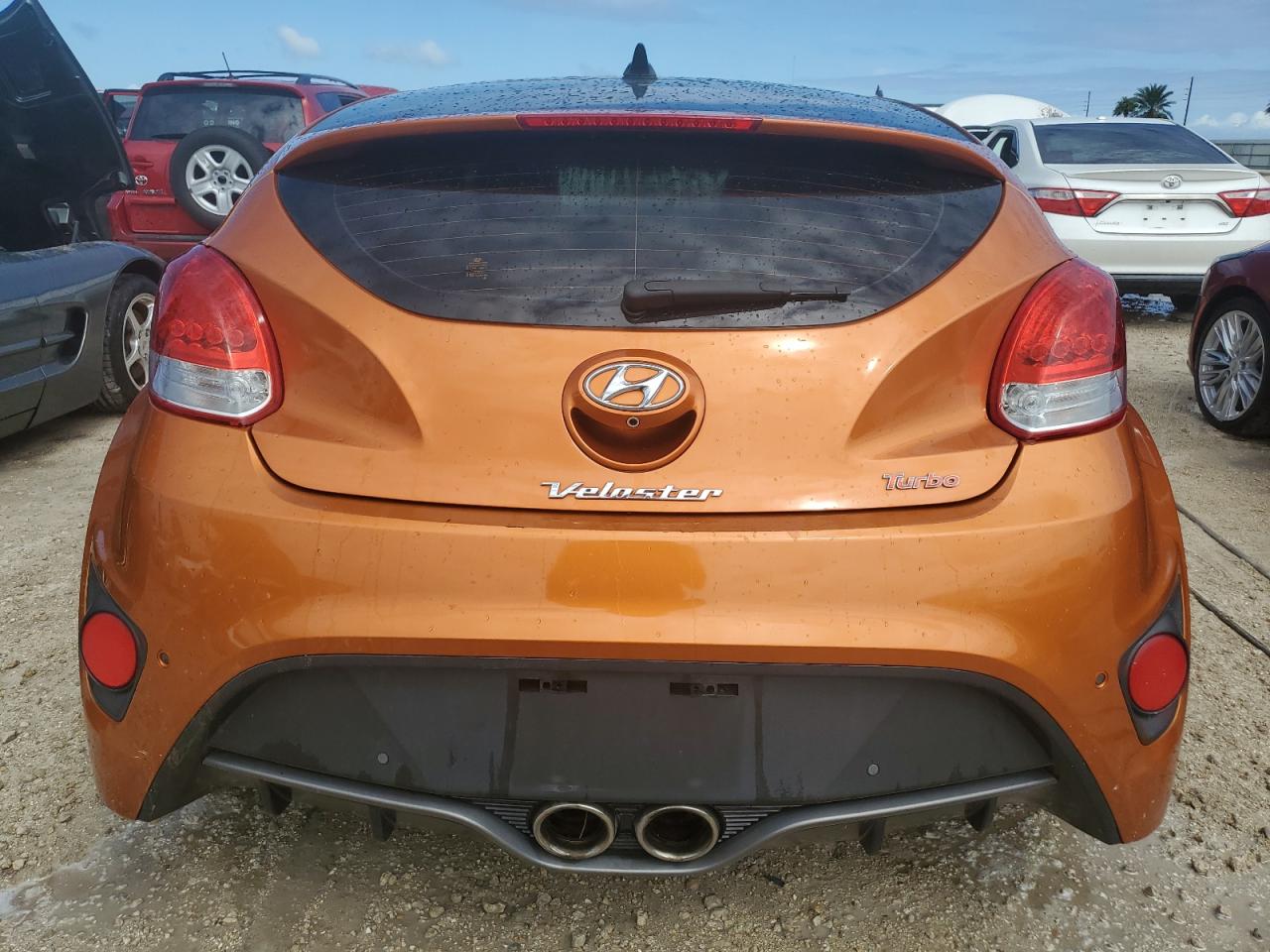 2016 Hyundai Veloster Turbo VIN: KMHTC6AE2GU271416 Lot: 80127005