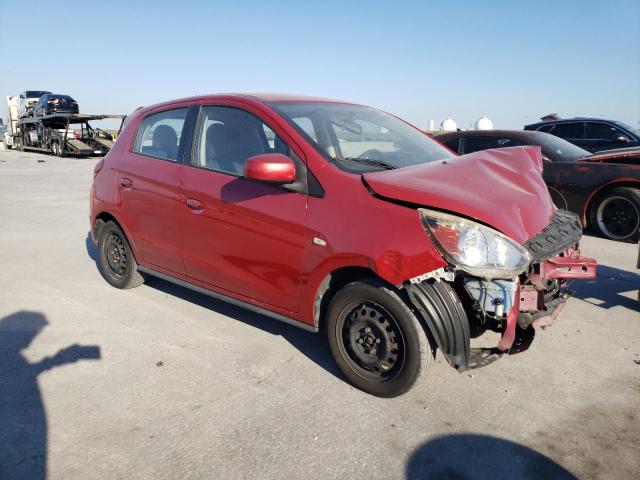  MITSUBISHI MIRAGE 2015 Czerwony