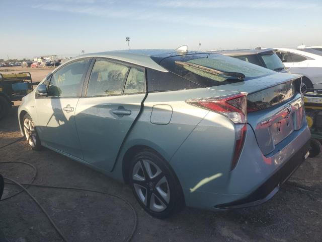  TOYOTA PRIUS 2016 Бирюзовый