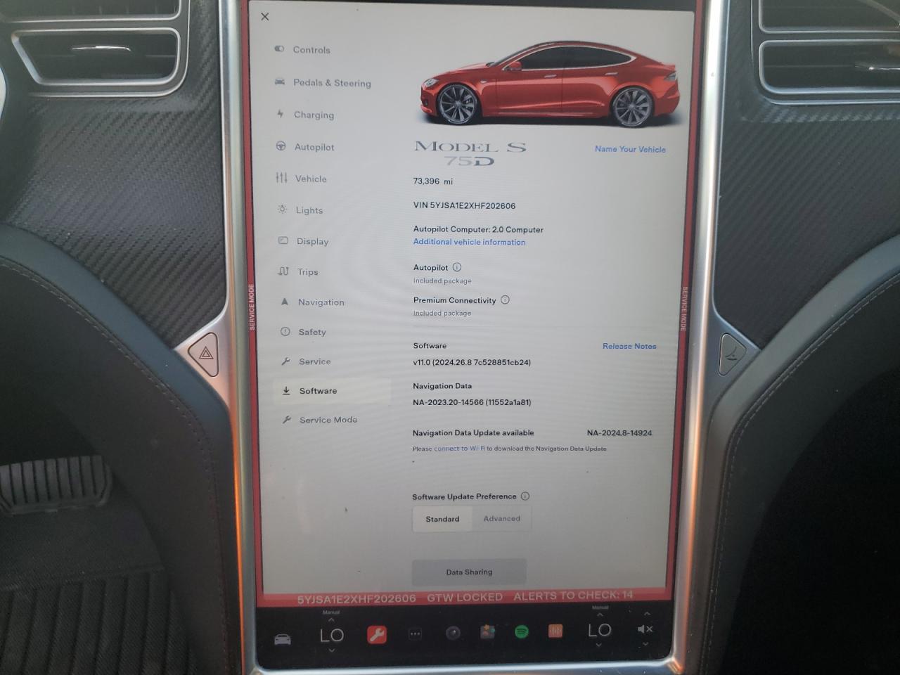 5YJSA1E2XHF202606 2017 Tesla Model S