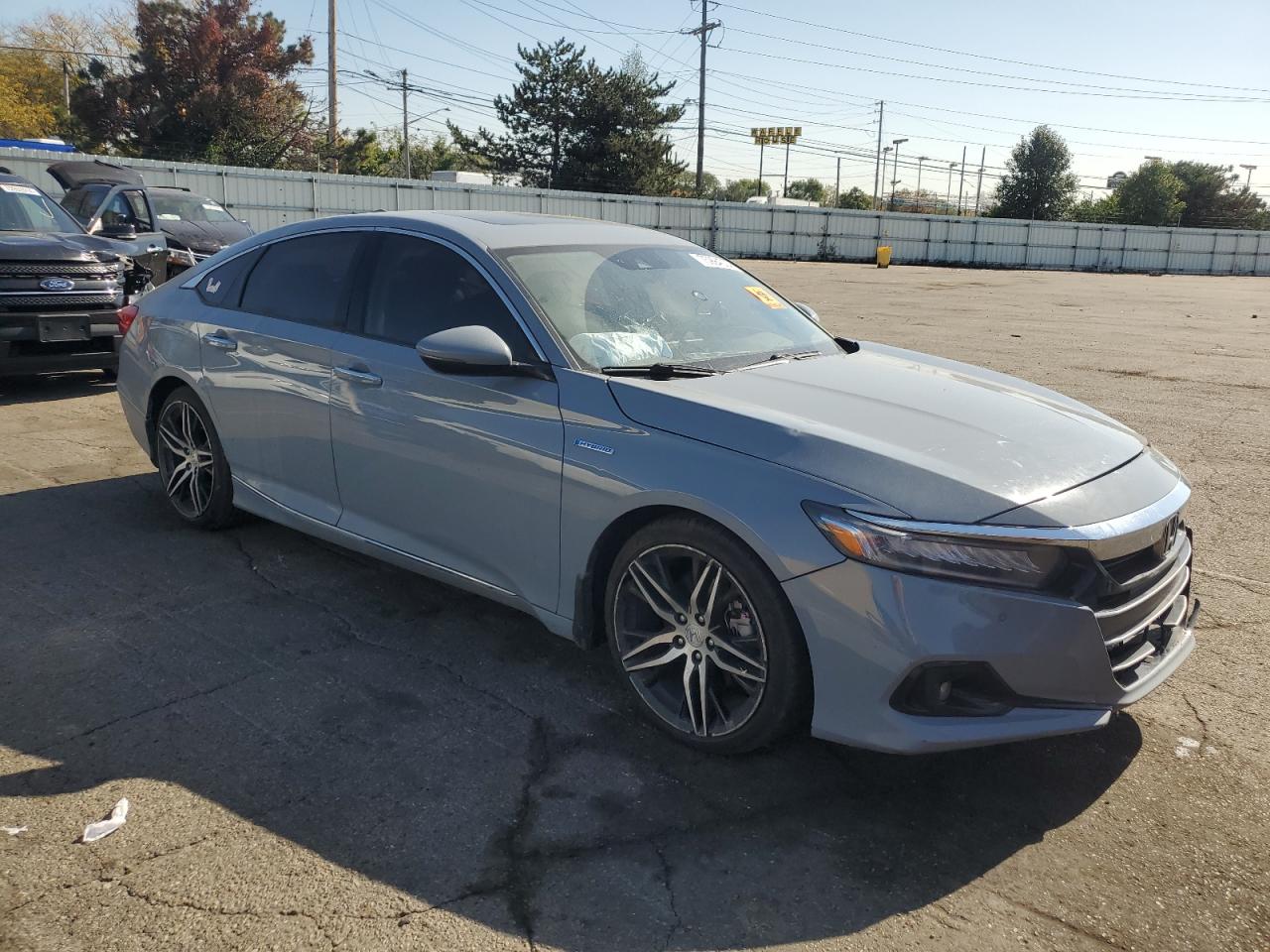 1HGCV3F91MA002413 2021 Honda Accord Touring Hybrid