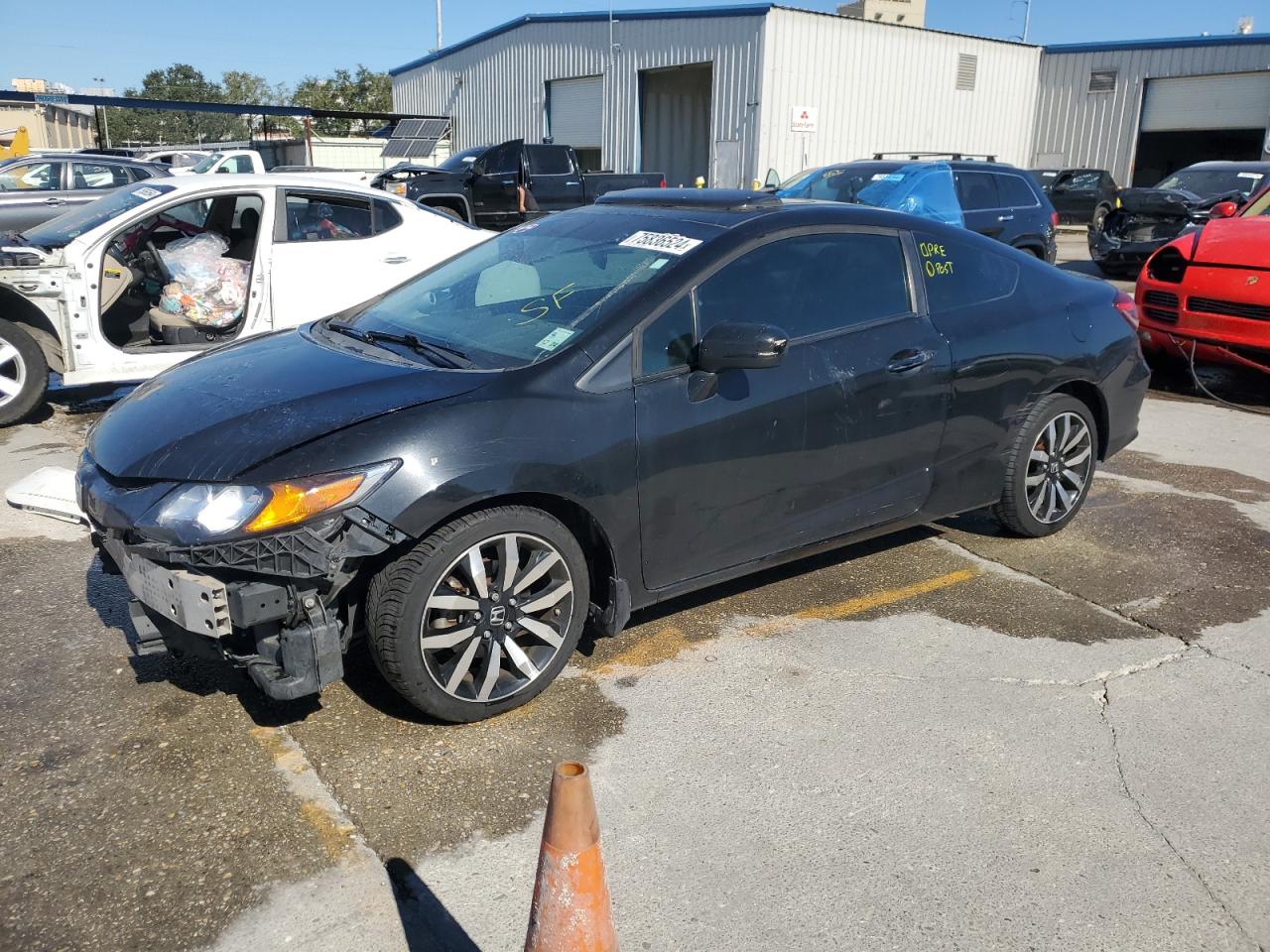 2014 Honda Civic Exl VIN: 2HGFG3B05EH523409 Lot: 75836524