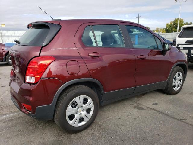 Паркетники CHEVROLET TRAX 2017 Бордовый