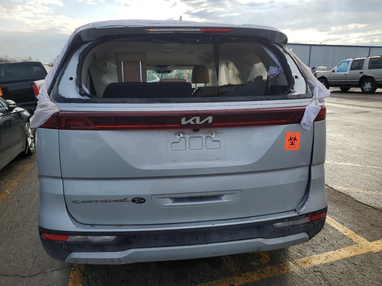 2022 Kia Carnival Lx VIN: KNDNB4H35N6157579 Lot: 77755144