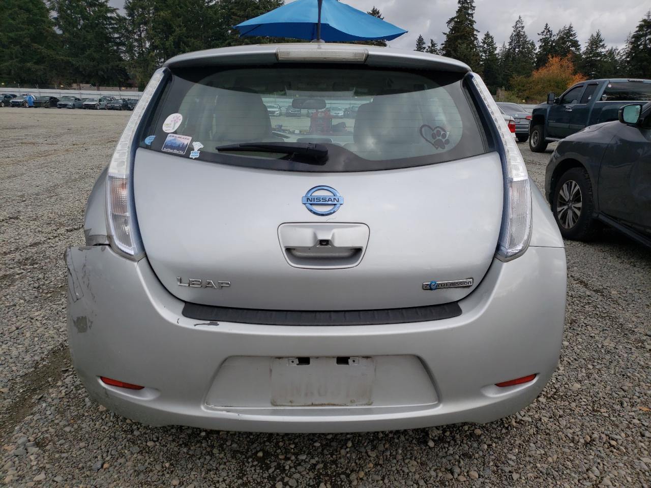 2011 Nissan Leaf Sv VIN: JN1AZ0CP6BT004061 Lot: 77648084