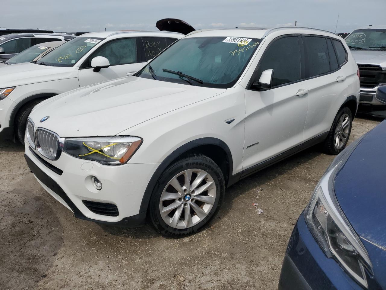 VIN 5UXWX9C58H0T13695 2017 BMW X3 no.1