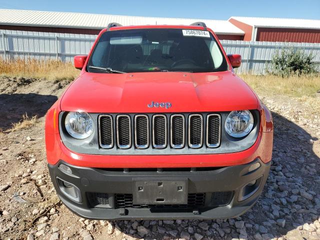  JEEP RENEGADE 2015 Красный