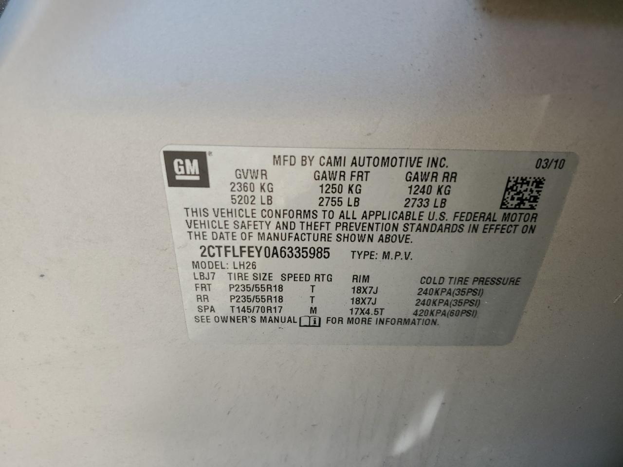 2010 GMC Terrain - Image 14