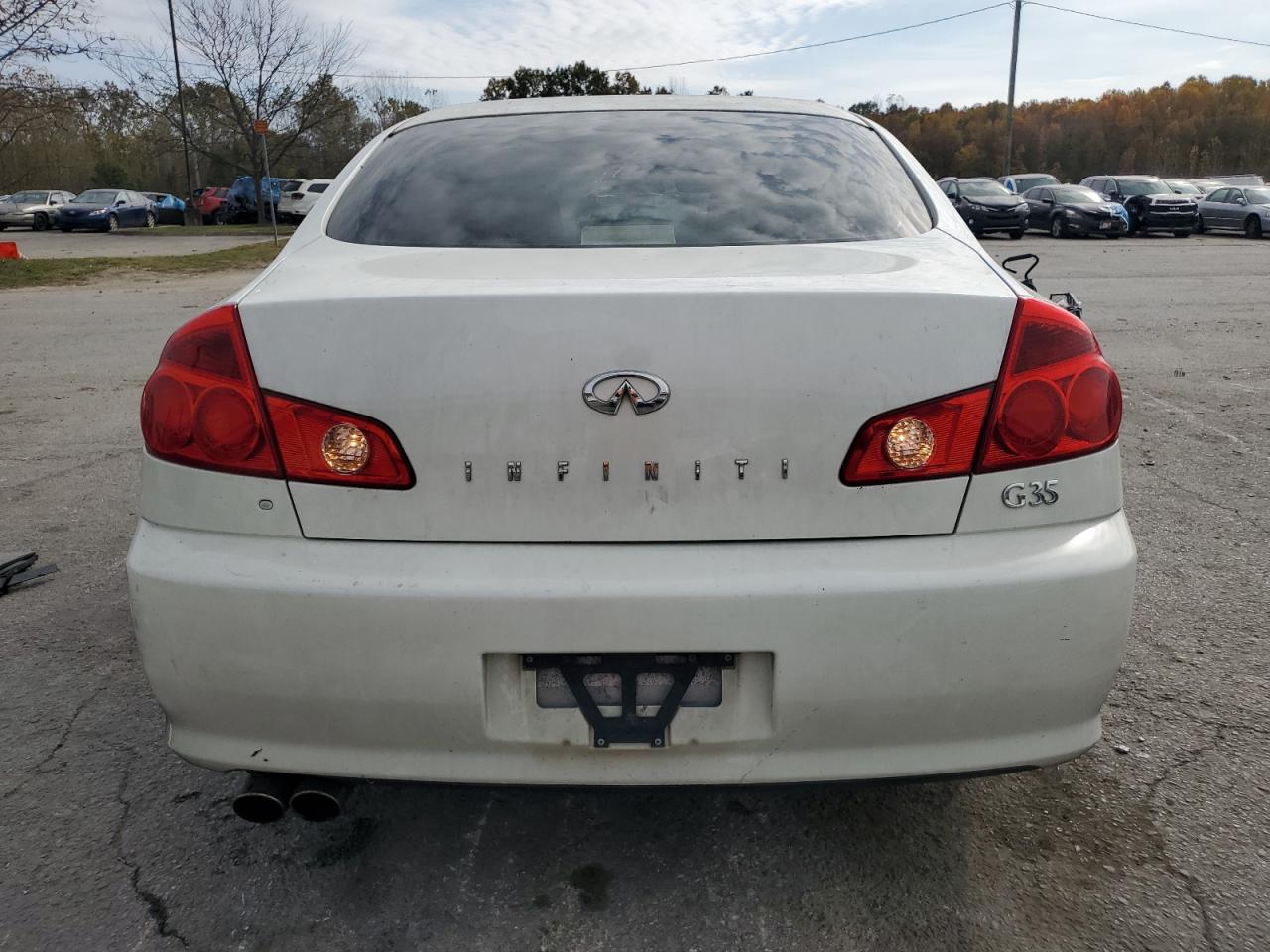 2006 Infiniti G35 VIN: JNKCV51E96M513981 Lot: 77981304