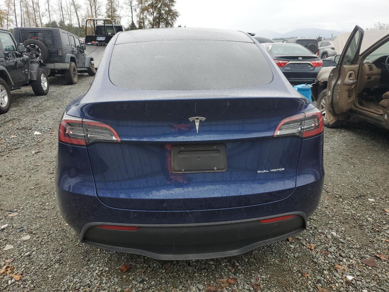 2022 Tesla Model Y VIN: 7SAYGDEE2NF558941 Lot: 75570624