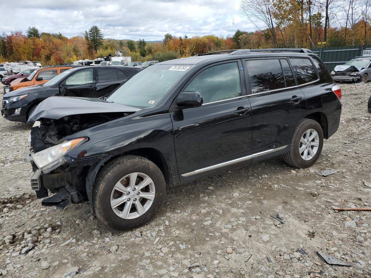 VIN 5TDBK3EH9DS267515 2013 TOYOTA HIGHLANDER no.1