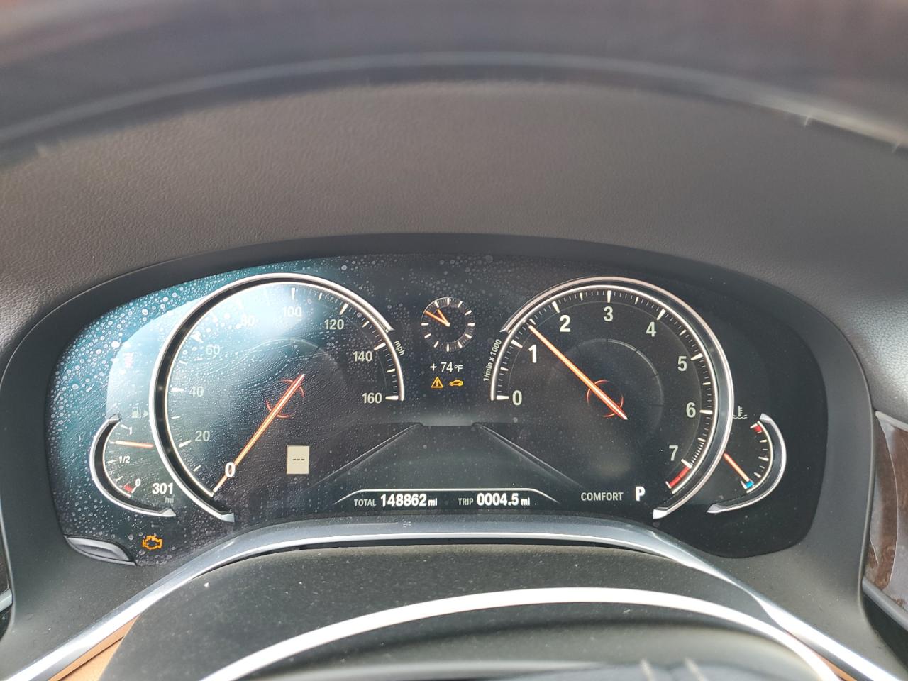 2016 BMW 750 Xi VIN: WBA7F2C50GG417875 Lot: 74400514