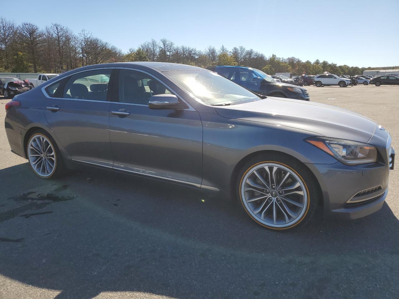 2015 Hyundai Genesis 3.8L VIN: KMHGN4JE4FU100178 Lot: 75723694