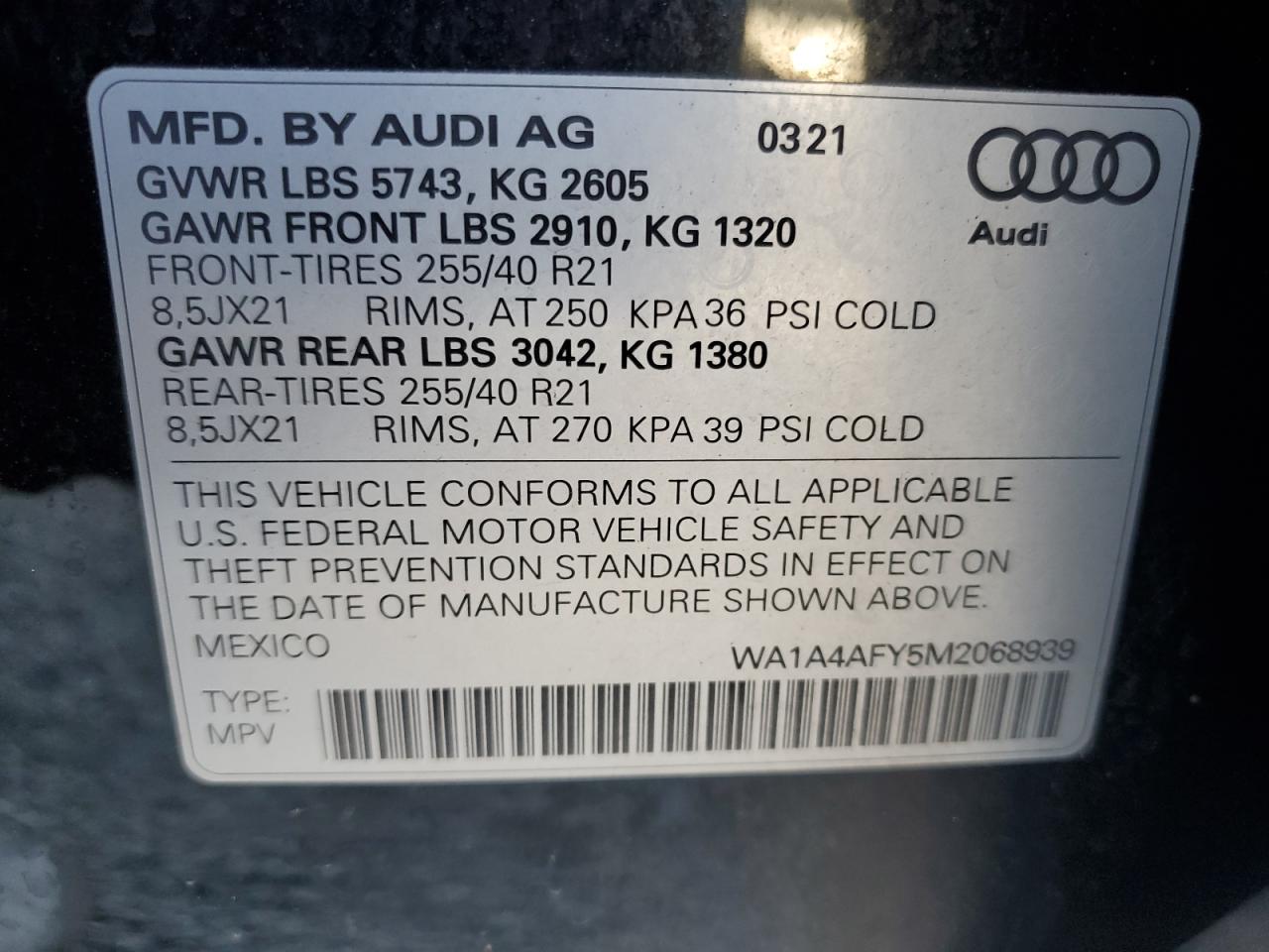 2021 Audi SQ5 - Image 13