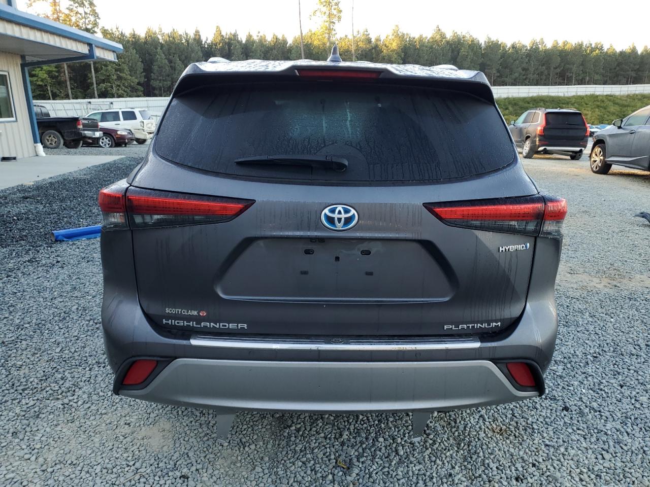 2021 Toyota Highlander Hybrid Platinum VIN: 5TDFARAH8MS008026 Lot: 75931544