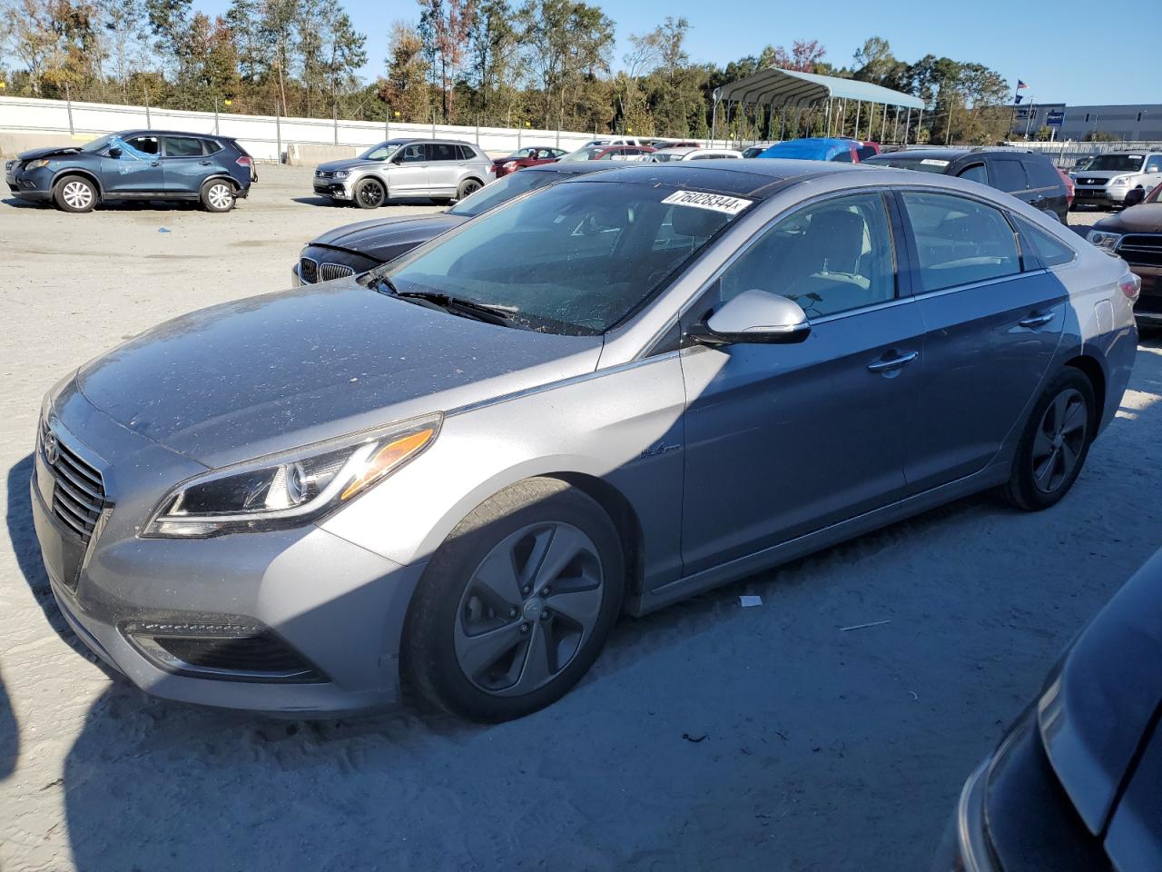 2016 Hyundai Sonata Hybrid VIN: KMHE34L15GA009303 Lot: 76028344