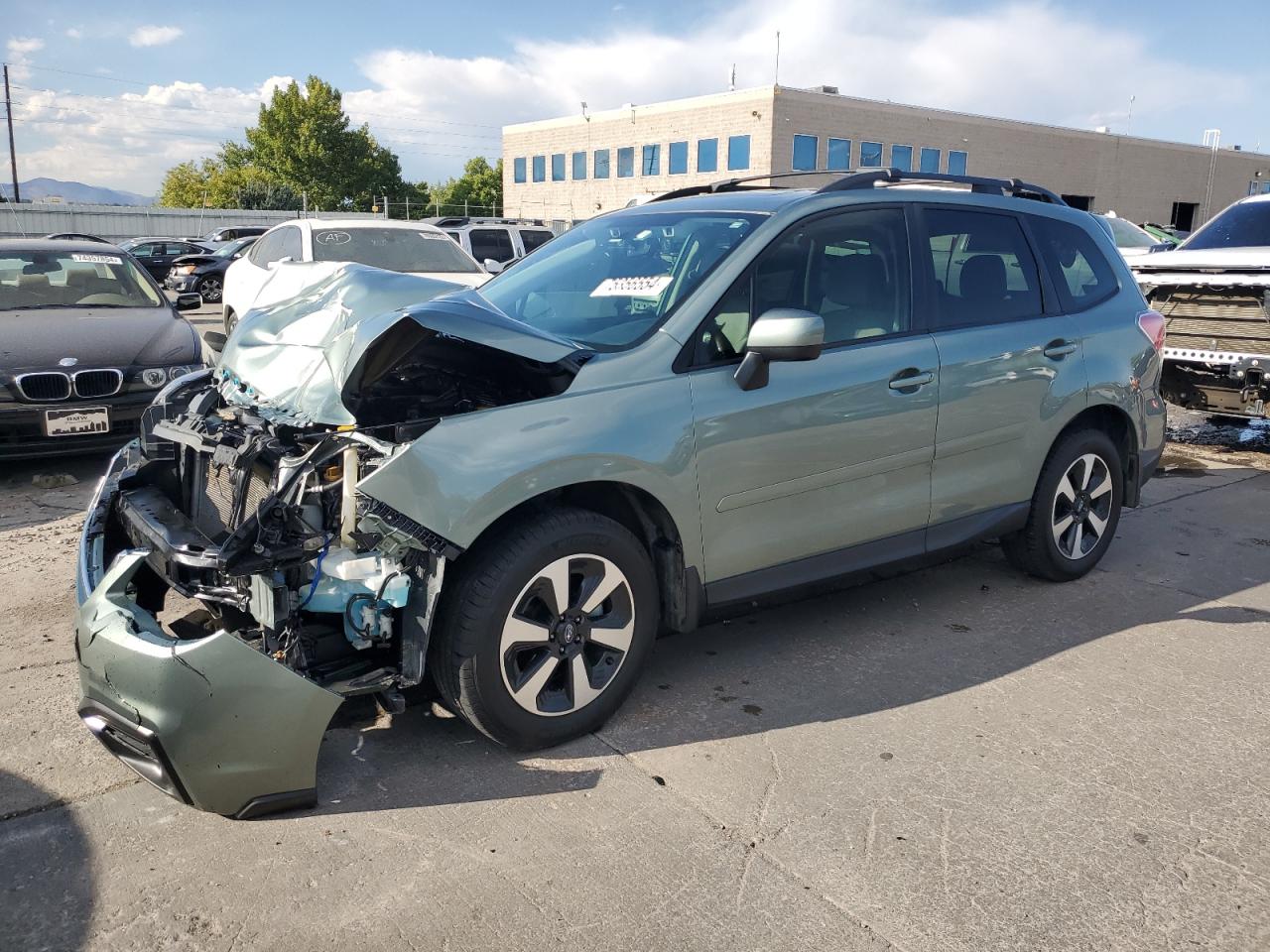 2017 Subaru Forester 2.5I Premium VIN: JF2SJAGC3HH459436 Lot: 75356554