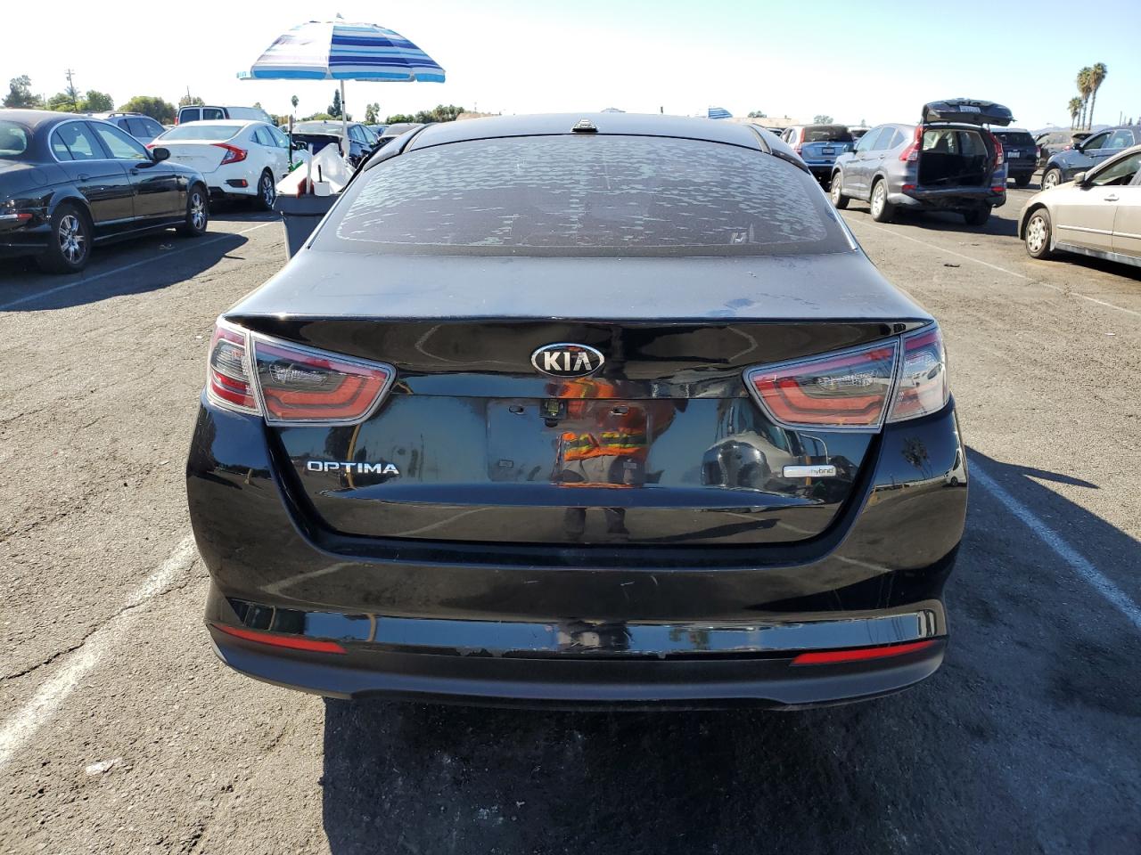 2016 Kia Optima Hybrid VIN: KNAGM4AD0G5093169 Lot: 77445814