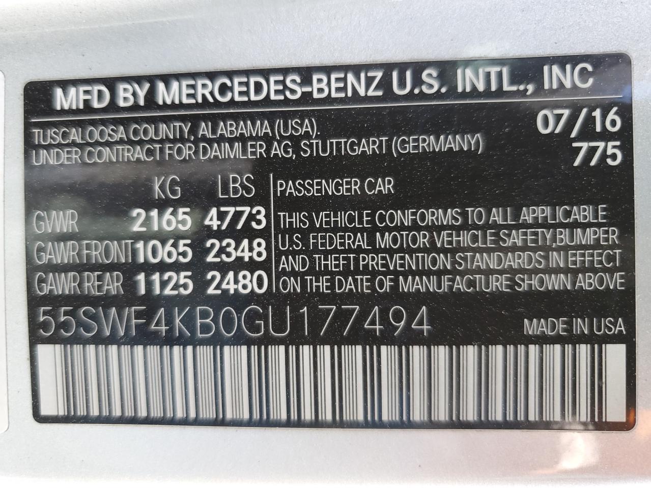 2016 Mercedes-Benz C-klasse - Image 12