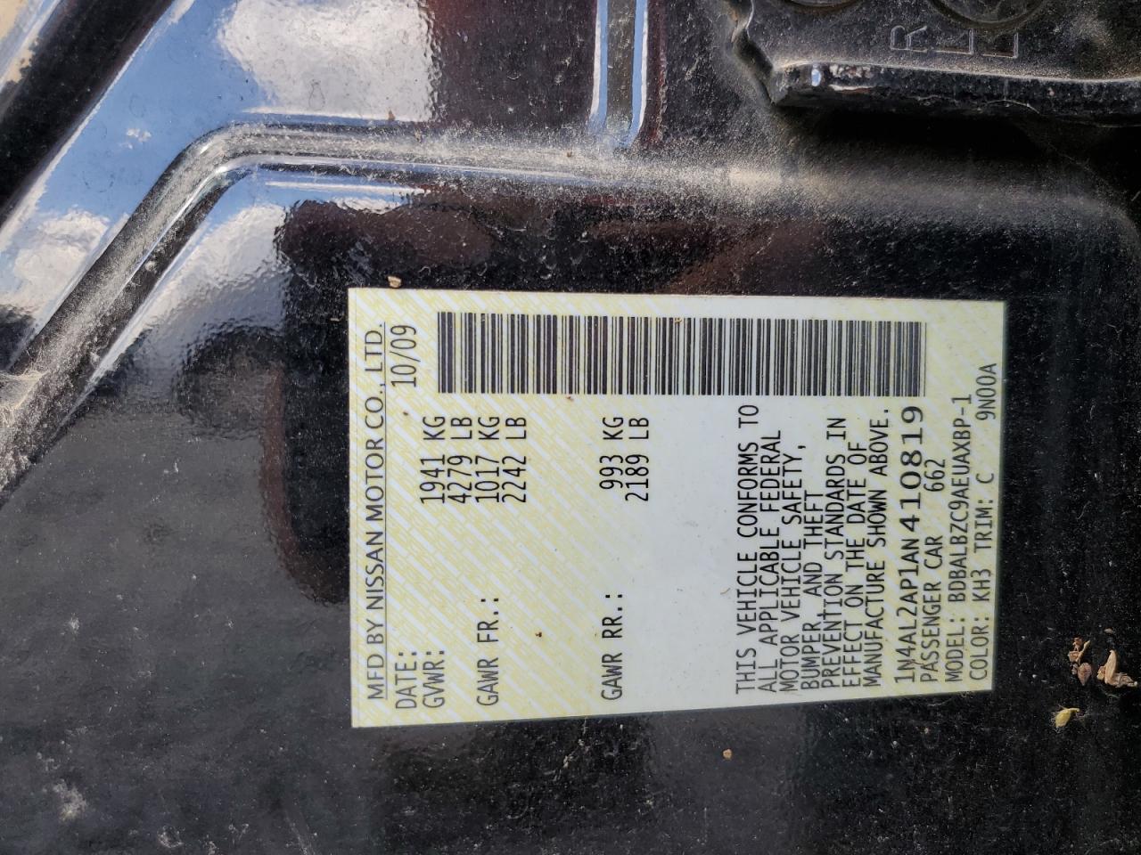 2010 Nissan Altima - Image 13